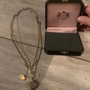 Juicy Couture Necklace and box born in the glamorous USA